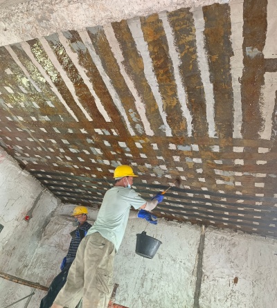 柳州樓板裂縫碳纖維加固修復補強案例